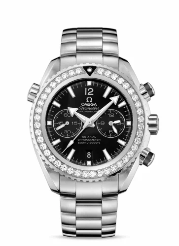 Omega Seamaster Planet Ocean 600M Co-Axial 45.5 Chronograph Stainless Steel / Diamond / Black / Bracelet 232.15.46.51.01.001 (23215465101001)